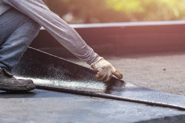 Professional Emergency Waterproofing technician working in Galena, OH